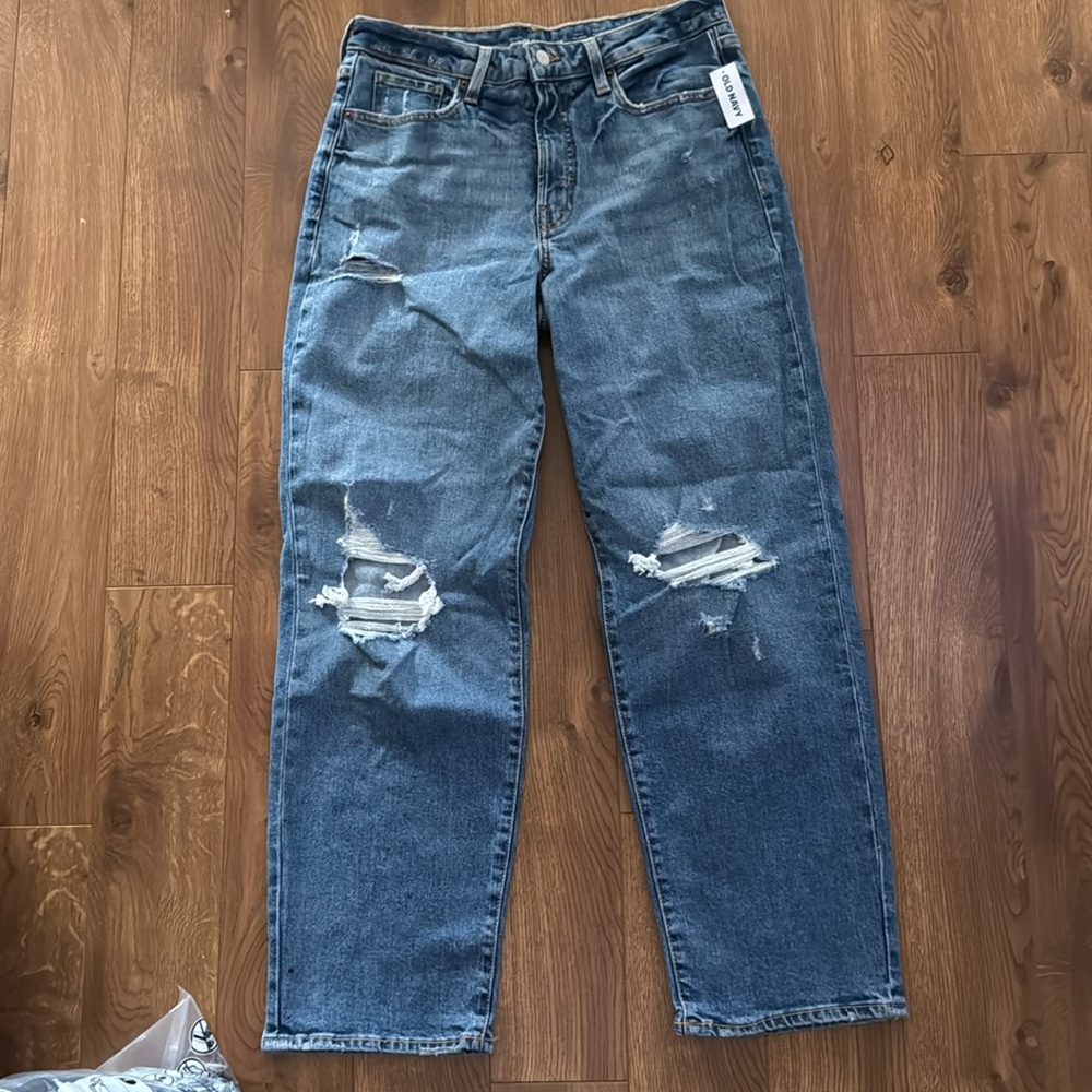 NWT OLDNAVY Size 12 OG LOOSE jeans